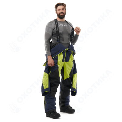 Комбинезон EXTREME 2.0 Man Dark Blue - Lime 2024 Утепленный (100)