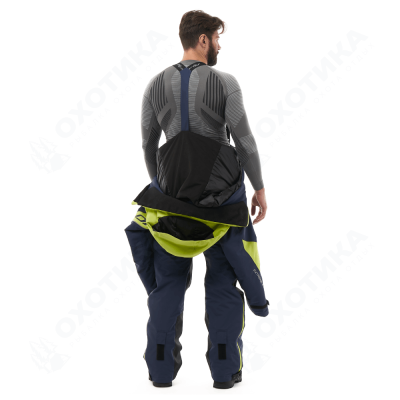 Комбинезон EXTREME 2.0 Man Dark Blue - Lime 2024 Утепленный (100)