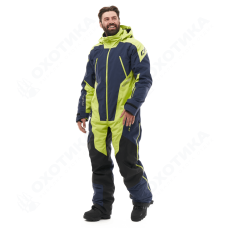 Комбинезон EXTREME 2.0 Man Dark Blue - Lime 2024 Утепленный (100)