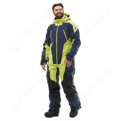 Комбинезон EXTREME 2.0 Man Dark Blue - Lime 2024 Утепленный (100)