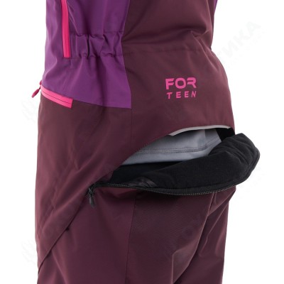 Зимний утепленный комбинезон GRAVITY for Teen Purple - Brown 2024