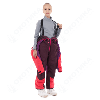 Зимний утепленный комбинезон GRAVITY for Teen Purple - Brown 2024