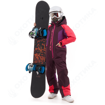 Зимний утепленный комбинезон GRAVITY for Teen Purple - Brown 2024