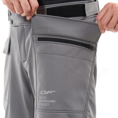 Брюки сноубордические DF UKTUS Man Grey