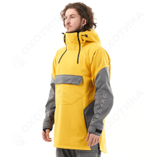 Куртка-анорак сноубордическая DF UKTUS Man Yellow - Grey