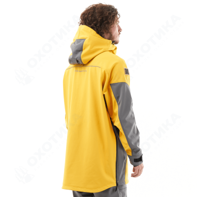 Куртка-анорак сноубордическая DF UKTUS Man Yellow - Grey