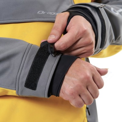 Куртка-анорак сноубордическая DF UKTUS Man Yellow - Grey