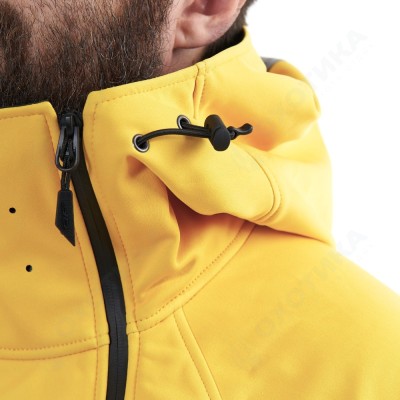 Куртка-анорак сноубордическая DF UKTUS Man Yellow - Grey