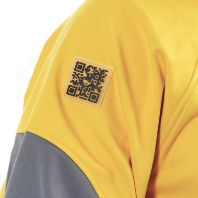 Куртка-анорак сноубордическая DF UKTUS Man Yellow - Grey