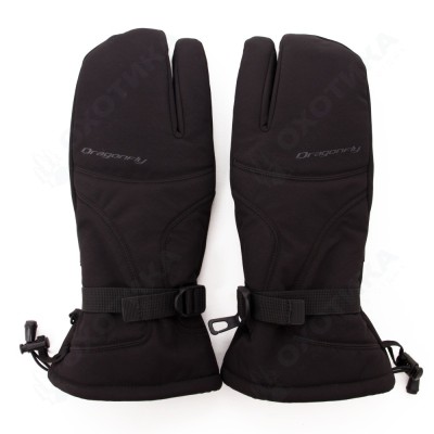 Варежки снегоходные DF SNOWMOBILE MITTENS Black
