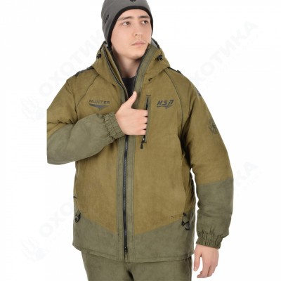 Костюм мужской зимний «Dikson I NEW (-45)» (Zamsha) (Олива)