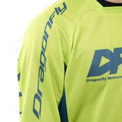 Джерси DFMX CROSS Lime 2024