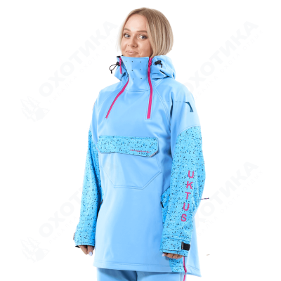 Куртка-анорак сноубордическая DF UKTUS Woman Blue - Pink