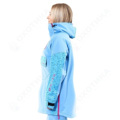 Куртка-анорак сноубордическая DF UKTUS Woman Blue - Pink