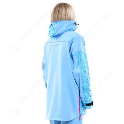 Куртка-анорак сноубордическая DF UKTUS Woman Blue - Pink