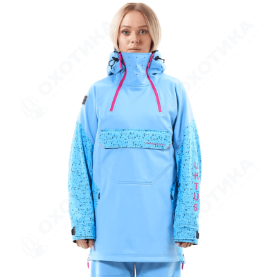 Куртка-анорак сноубордическая DF UKTUS Woman Blue - Pink