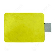 Одеяло утепленное Payer (таслан, серая мозаика/лимонный)