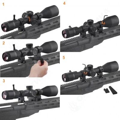 Прицел ED-LHT 3-15x50SFIR, Discovery Optics