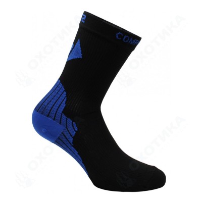 Носки компрессионные SIXS ACTIVE Black/Blue, L