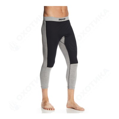 Термоштаны SIXS PNX WB MERINOS WOOL Wool Grey
