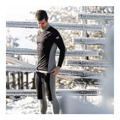 Термоштаны SIXS PNX WB MERINOS WOOL Wool Grey