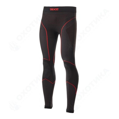 Термоштаны SIXS PNXW CU Black/Red