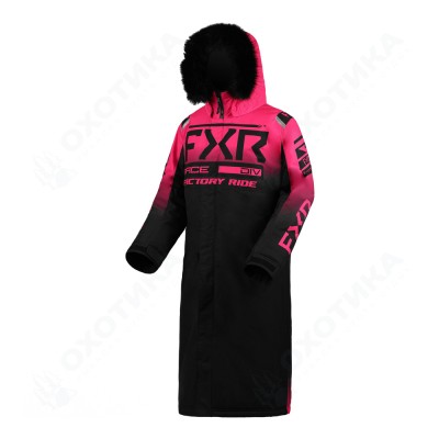 Пальто FXR Warm-Up Black/Fuchsia