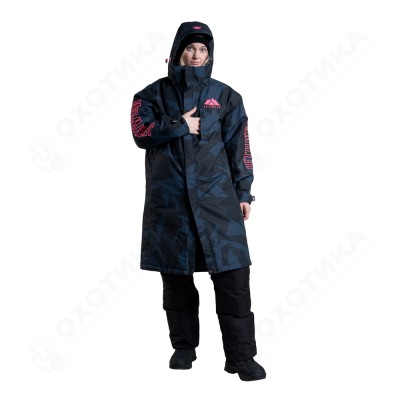 Пальто Jethwear Pit Coat с утеплителем Blue Burst