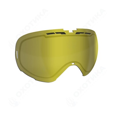 Линза 509 Revolver без подогрева Gold Mirror/Yellow Tint