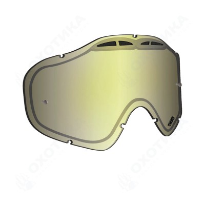 Линза 509 Sinister X5 Tear Off без подогрева Chrome Mirror/Yellow Tint