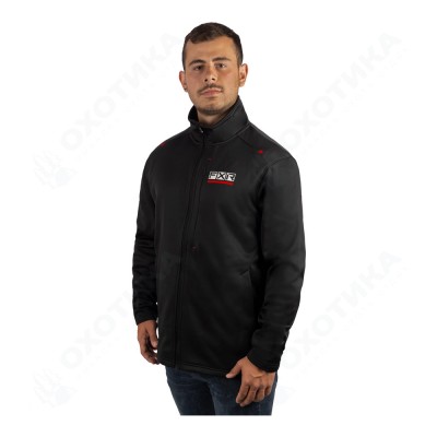 Толстовка FXR TECH ZIP-UP Black/Red