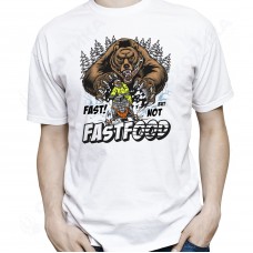 Футболка Top Sports FastFood White