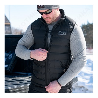 Жилет FXR Podium Hybrid Quilted Black