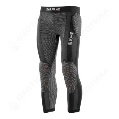 Леггинсы защитные SIXS KIT PRO PNX с протектором Black