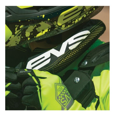 Защита шеи EVS Race R2 Black/Hi-Viz