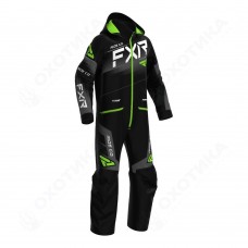 Комбинезон FXR Boost с утеплителем Black/Charcoal/Lime