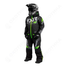Комбинезон FXR Boost с утеплителем Black/Charcoal/Lime