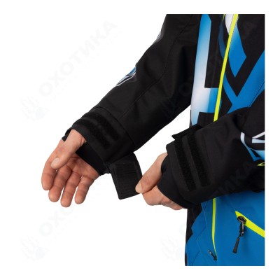 Комбинезон FXR CX F.A.S.T. с утеплителем Black/Blue/Hi Vis