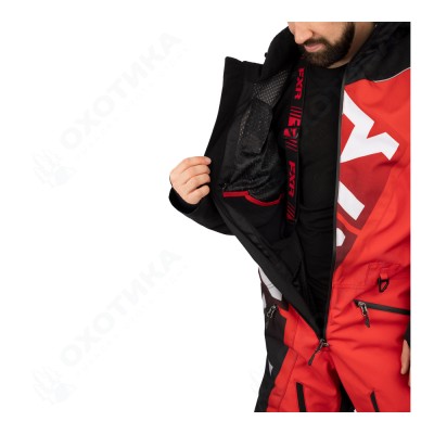 Комбинезон FXR CX F.A.S.T. с утеплителем Black/Red