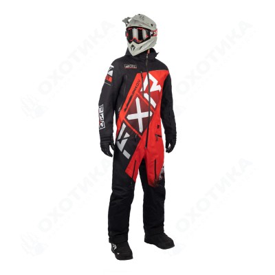 Комбинезон FXR CX F.A.S.T. с утеплителем Black/Red