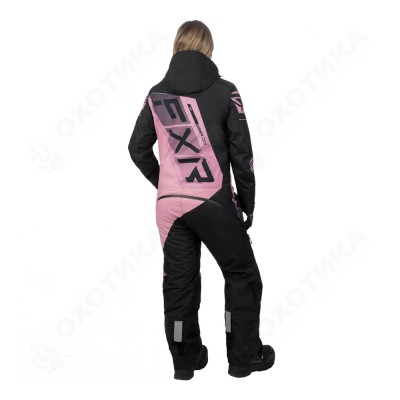 Комбинезон FXR CX F.A.S.T. с утеплителем Black/Dusty Rose