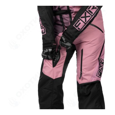 Комбинезон FXR CX F.A.S.T. с утеплителем Black/Dusty Rose