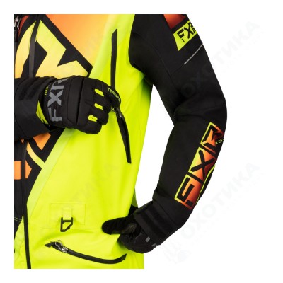Комбинезон FXR CX F.A.S.T. с утеплителем Black/Inferno