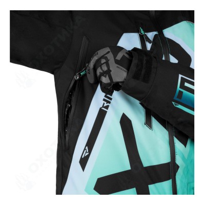 Комбинезон FXR CX F.A.S.T. с утеплителем Black/Mint Fade