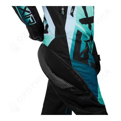 Комбинезон FXR CX F.A.S.T. с утеплителем Black/Mint Fade