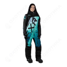 Комбинезон FXR CX F.A.S.T. с утеплителем Black/Mint Fade
