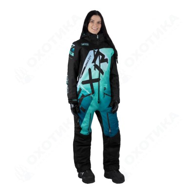 Комбинезон FXR CX F.A.S.T. с утеплителем Black/Mint Fade