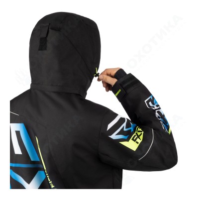 Комбинезон FXR CX без утеплителя Black/Blue/Hi Vis