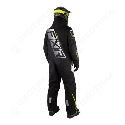 Комбинезон FXR CX без утеплителя Black/Black Camo/Hi Vis