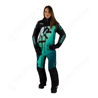 Комбинезон FXR CX без утеплителя Black/Mint Fade